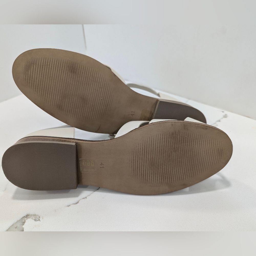 Pilcro Cream Strappy Sandals - Picture 10 of 10